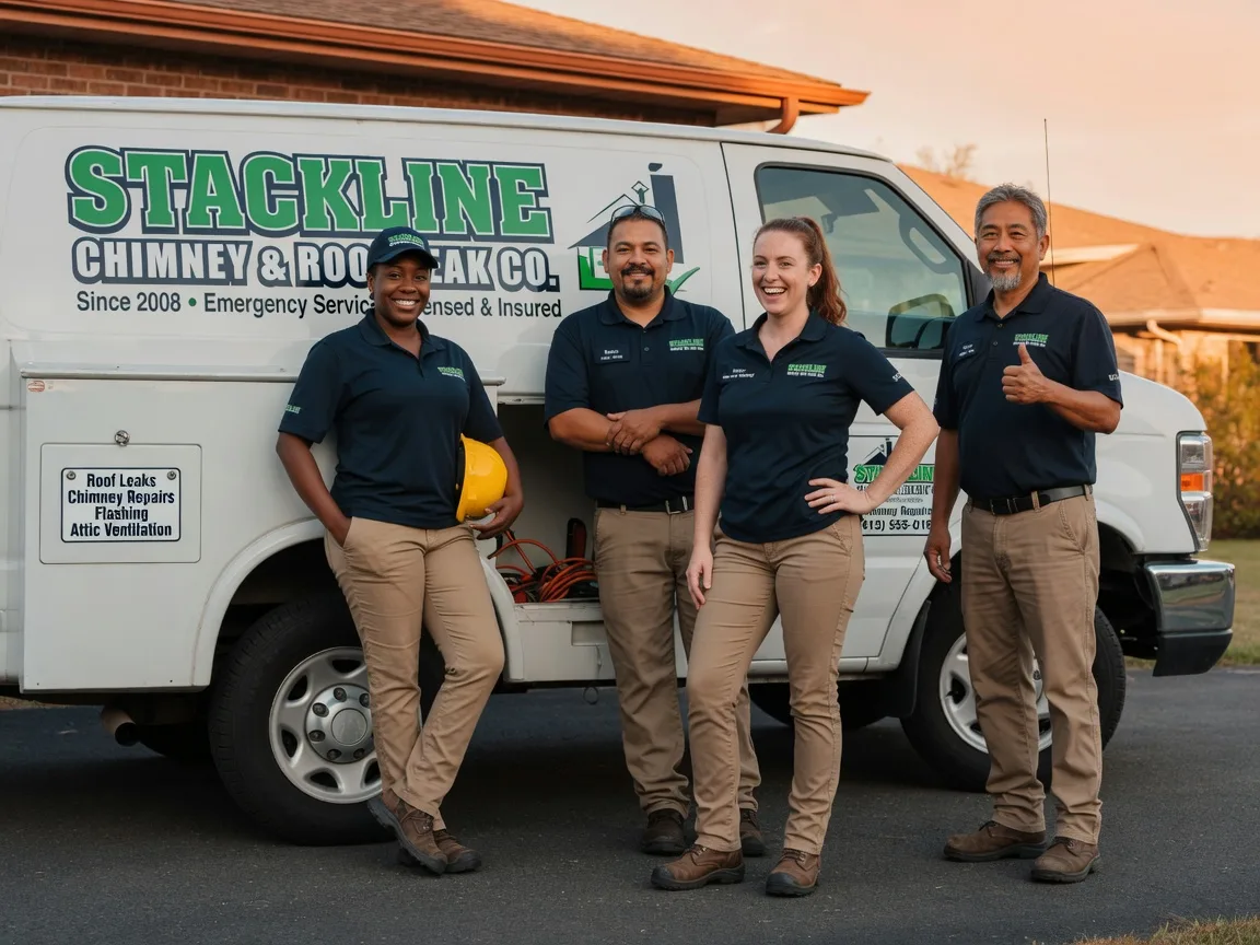 Chimney flashing repair company in Richvale, CA